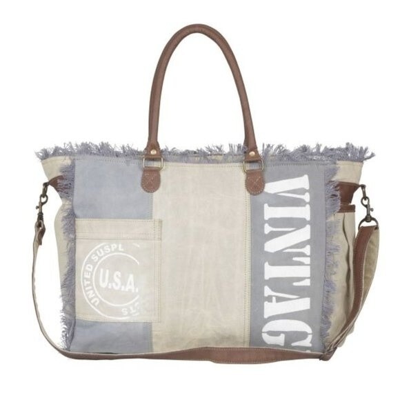 Myra Bag Nostalgia Weekender Bag 4432 - Picture 2 of 7